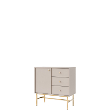 Komoda 814 1F 3S Beż Piaskowy TOKYO 3 Podstawowe