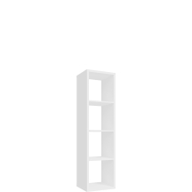 Regał wysoki MXXR411-120 Biały NET106 Podstawowe