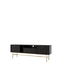 Szafka RTV 313 2K 1S Czarny Grafit TOKYO 3 Podstawowe