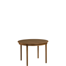 Stół okrągły CAN.073.13 blat dzielony CANTIERO KARMELOWY DĄB Podstawowe