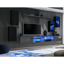 Meblościanka SWITCH SW 25 Grafit / Czarny SWITCH GRAFIT / CZARNY Podstawowe