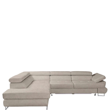 Narożnik rozkładany z regulowanymi zagłówkami LUTON Prawy Podstawowe