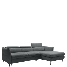 Narożnik rozkładany z regulowanymi zagłówkami MANGO Lewy Podstawowe