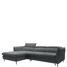 Narożnik rozkładany z regulowanymi zagłówkami MANGO Prawy Podstawowe