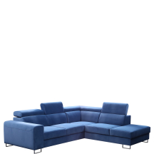 Narożnik rozkładany z regulowanymi zagłówkami PANDO Lewy Podstawowe