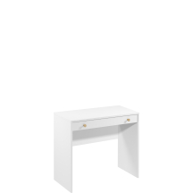 Białe biurko z szufladą B1 REL Podstawowe