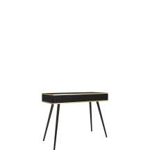 Toaletka T102 z szufladami Czarny Mat ORO Podstawowe (1)