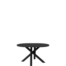 Stół 138x100 OSLO Jesion Portland Czarny Podstawowe (1)