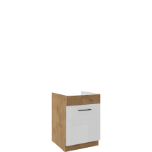 Szafka pod zlewozmywak 1 szuflada 60 ZL 1S VIGO BIAŁY POŁYSK Podstawowe