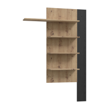 Regał wiszący BTHB01-Q195 Dąb Mauvella / Dąb Cabezone BREATHTAKER Podstawowe