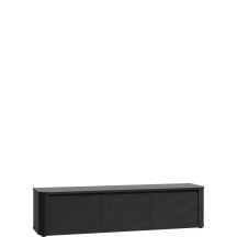 Szafka RTV mała BTHTH131-Q196 Dąb Cabezone / Dąb Czarny BREATHTAKER Podstawowe