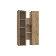 Witryna wisząca BTHVH331-M845 Dąb Mauvella / Piaskowy BREATHTAKER Podstawowe