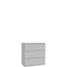 Komoda 3 szuflady EMOK211-U58 Secret Grey EDMORE Podstawowe