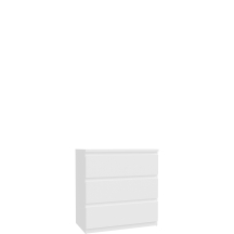 Komoda 3 szuflady EMOK211-120 Biały EDMORE Podstawowe