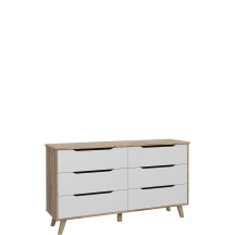 Komoda 6 szuflad VNKK221-L25 VANKKA Podstawowe