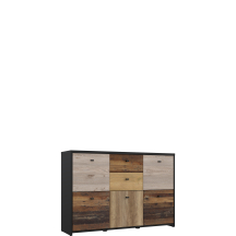 Komoda 2 szuflady 5 drzwi SQNK233-C604 BEST CHEST Podstawowe