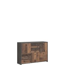 Komoda 2 szuflady 5 drzwi SQNK233-C764 BEST CHEST Podstawowe