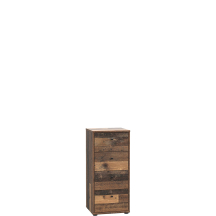 Komoda 40 cm z szufladami T2KK211-H51 Old-Wood Vintage ARCHBOX Podstawowe