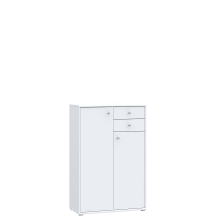Komoda 75 cm T2KK20-120 Biały ARCHBOX Podstawowe