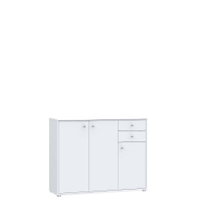 Komoda 110 cm T2KK40-120 Biały NET106 Podstawowe