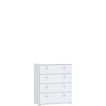 Komoda z szufladami T2KK212-120 Biały NET106 Podstawowe