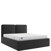 Łóżko tapicerowane MOKA 160 x 200 z pojemnikiem Podstawowe