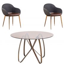 Zestaw stół LUNGO + krzesła K-304 Podstawowe (1)