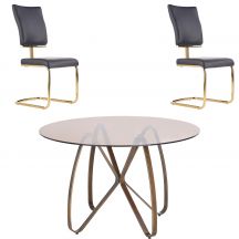 Zestaw stół LUNGO + krzesła K-296 Podstawowe (1)