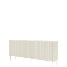 Komoda 195 cm 4-drzwiowa kolor kaszmir MUTI KASZMIR Podstawowe