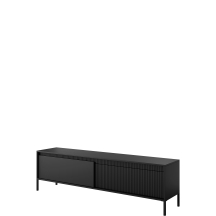 Szafka RTV pod telewizor 2-drzwiowa szeroka czarna SENSO CZARNY Podstawowe