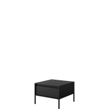 Stolik do salonu z szufladą czarny SENSO CZARNY Podstawowe