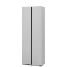 Nowoczesna szafa na korytarz SM-01 Szara SIMPLY Podstawowe