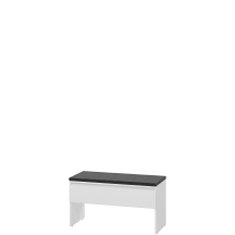 Ławka do przedpokoju z siedziskiem SM-03 Biała SIMPLY Podstawowe