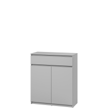 Szara komoda SM-02 do przedpokoju SIMPLY Podstawowe