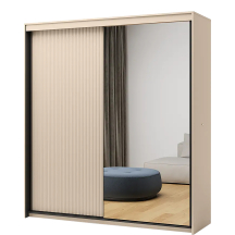 Szafa do sypialni z oświetleniem TS-01 Beż Piaskowy TREND SYPIALNIA Podstawowe