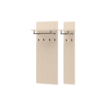 Wieszak na ubrania ścienny TG-06 Beż Piaskowy TREND GARDEROBA Podstawowe