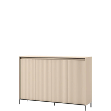 Komoda 4-drzwiowa z oświetleniem TG-04 Beż Piaskowy TREND GARDEROBA Podstawowe