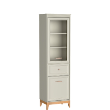 Wysoka witryna styl klasyczny W-6 Kaszmir WINDSOR Podstawowe