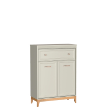 Wysoka komoda z drzwiami i szufladami W-4 Kaszmir WINDSOR Podstawowe