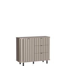 Komoda 1 drzwi 3 szuflady NV-3 Clay Gray NOVADO CLAY GRAY Podstawowe
