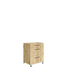 Szafka dolna stojąca 3 szuflady 60 cm VIV-10D VIVA Podstawowe