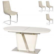 Zestaw stół IBERIS + krzesła K-232 Podstawowe (1)