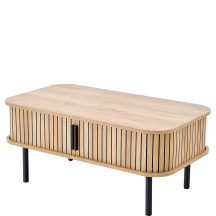 ANGELINA naturalny / czarny Halmar Ława Podstawowe