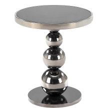 CARLA czarny / srebrny Halmar Ława Podstawowe