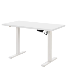 Biurko z regulowanym blatem B-54 Biały Podstawowe