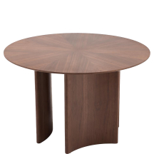 Stół okrągły 120x120x76 CALDO Orzech Podstawowe