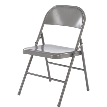 Krzesło składane K-565 Popielate Podstawowe