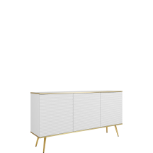 Komoda K160 3 drzwi Biały Mat ORO MDF Podstawowe