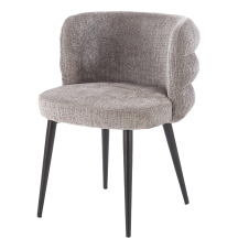 Krzesło metalowe K-575 Czarny / Popiel Podstawowe