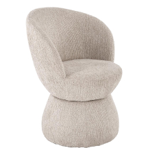 Krzesło z obrotowym siedziskiem K-581 Beżowe Podstawowe